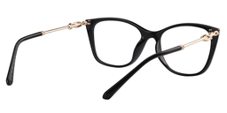 Alicia Cateye Black Glasses4