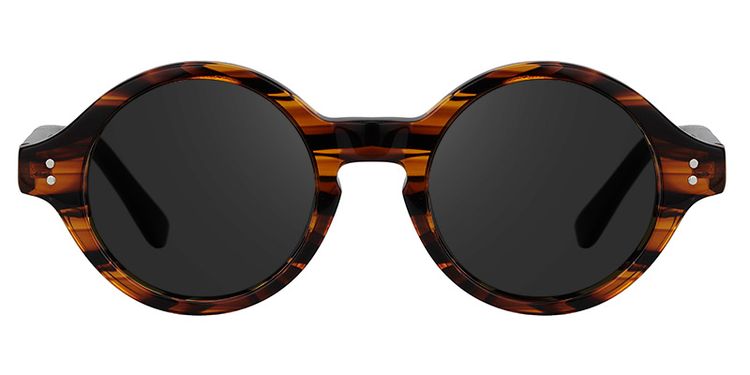 Giggs Tortoise Round Sunglasses