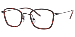 Chanel Square Red Titanium Glasses2