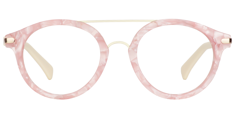  Aviator Pink Glasses0