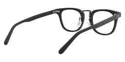 Orville Rectangle Black Glasses 5