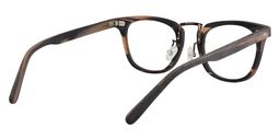 Orville Rectangle Brown Glasses 5