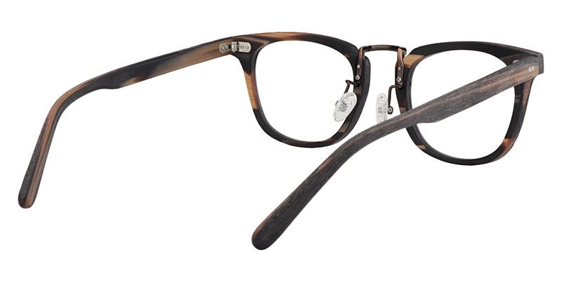 Rectangle Brown Glasses | Zeelool Optical5