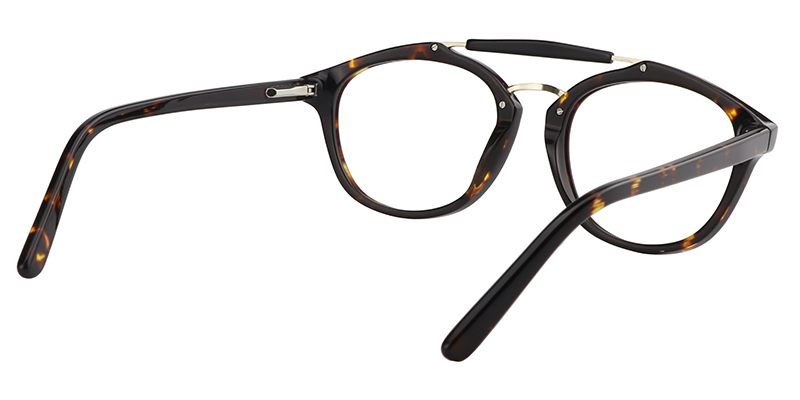 Aviator Tortoise Glasses | Zeelool Eyeglass Frames5
