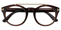 Tam Aviator Burnt Umber Glasses1