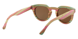 Juanita Round Brown Sunglasses5