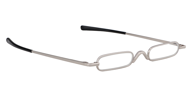 Oval Silver Reading Glasses | Zeelool Reading Glasses3