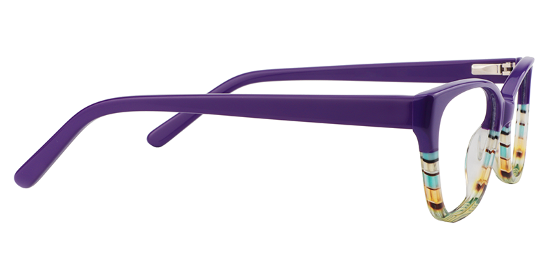 Rectangle Purple Glasses4