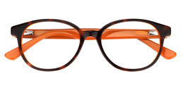 Angela Oval Orange Glasses1