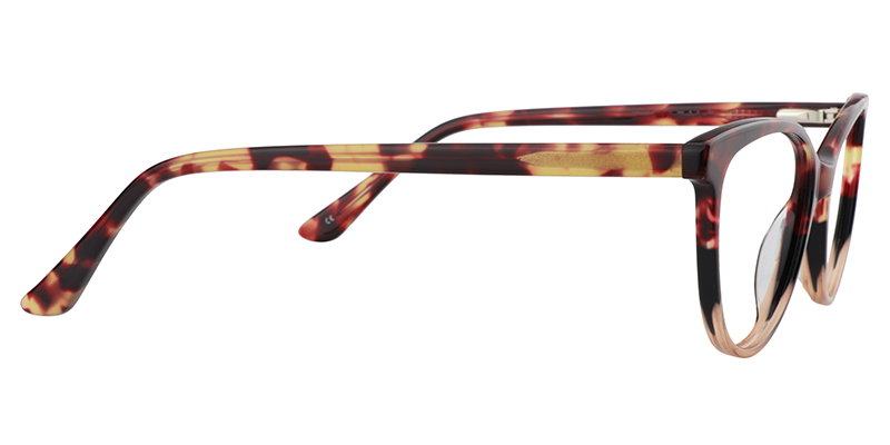 Oval Beige Glasses | Zeelool Eyewear4