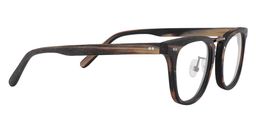 Orville Rectangle Brown Glasses 4