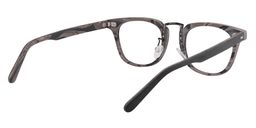 Orville Rectangle Gray Glasses 5