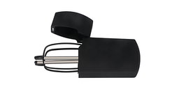 Alice Rectangle Black Reading Glasses5