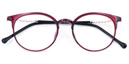Mary Whitehouse Round Red Glasses1