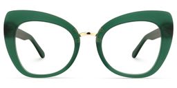 Blanquie Cateye Green Glasses0