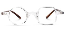 Render Asymmetric Clear Glasses0
