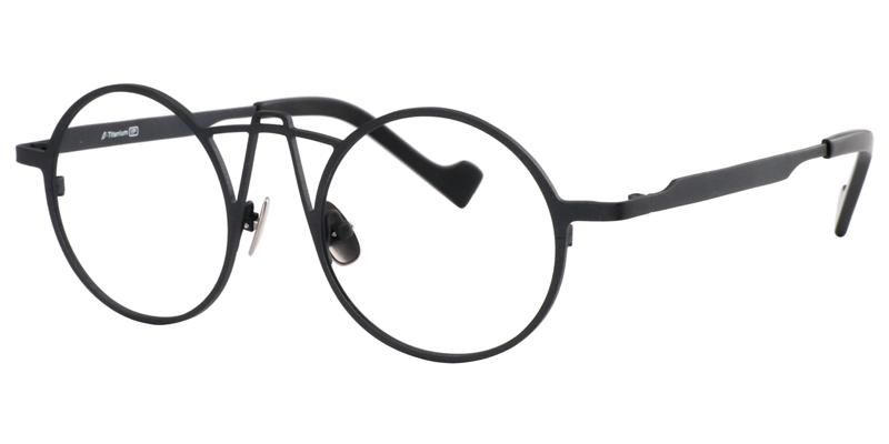 Round Dark Blue Glasses | Zeelool Optical Online2