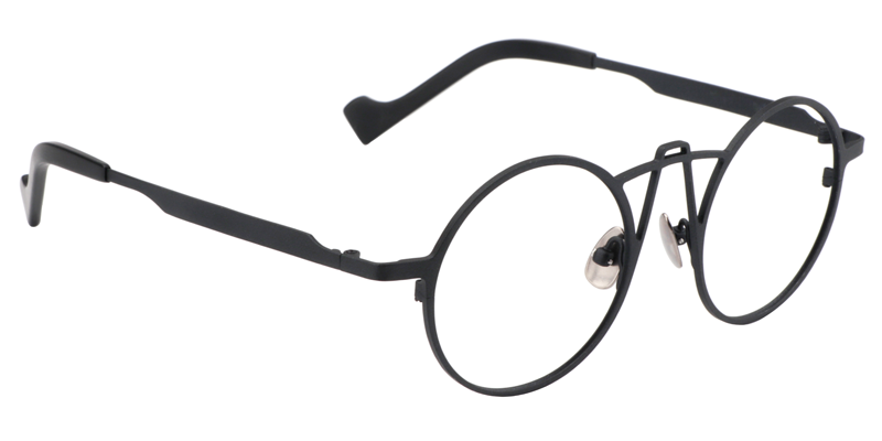 Round Dark Blue Glasses | Zeelool Optical Online3