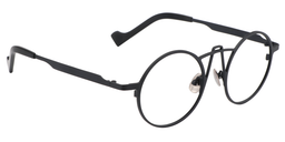 Abdul Round Dark Blue Glasses3