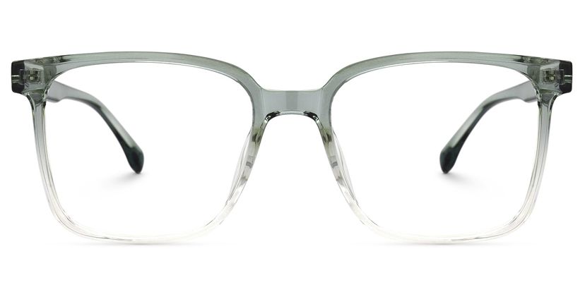 Contreras Square Green Glasses