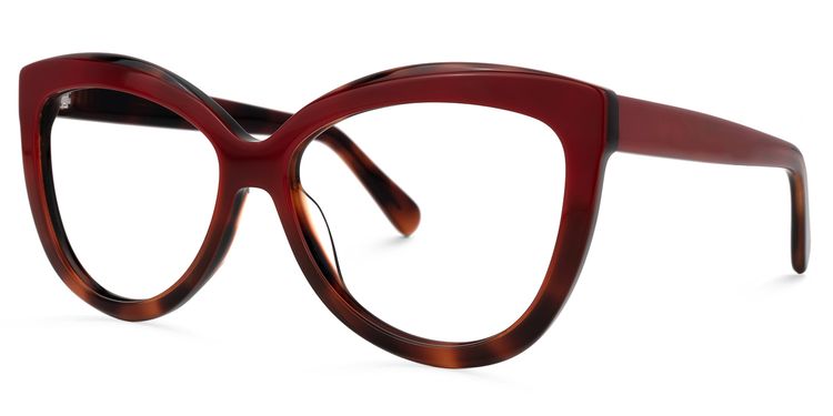 Pradia Cateye Red Glasses