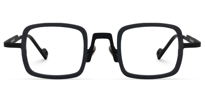 Roselyn Square Black Glasses