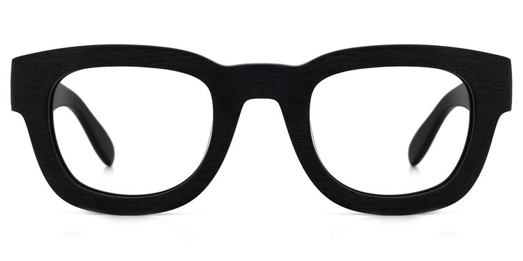 Jalitha Black Rectangle Glasses