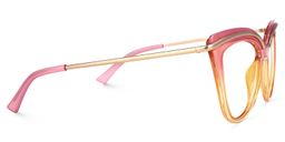 Wasiq Cateye Pink Glasses2