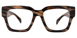 Phoebus Square Brown-Camouflage Glasses0