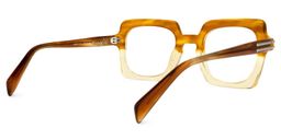Nogueda Square Brown Glasses3
