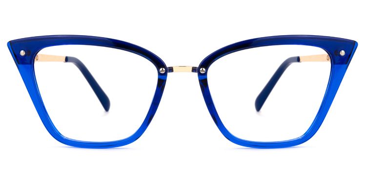 Dionne Cateye Blue Glasses