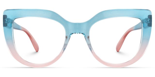 Snead Cateye Blue Glasses