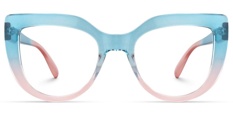 Snead Cateye Blue Glasses