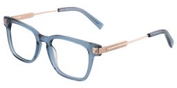 Ava Blue Square Eyeglasses3