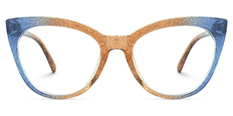Ellzey Cateye Beige Glasses