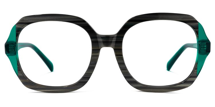 Raquell Square Gray Glasses