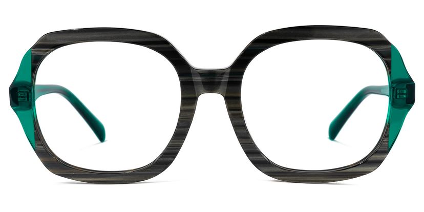 Raquell Square Gray Glasses