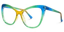 Gomez Cateye Multicolor Glasses1