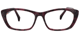 Ryan Rectangle Red Tortoise Glasses0