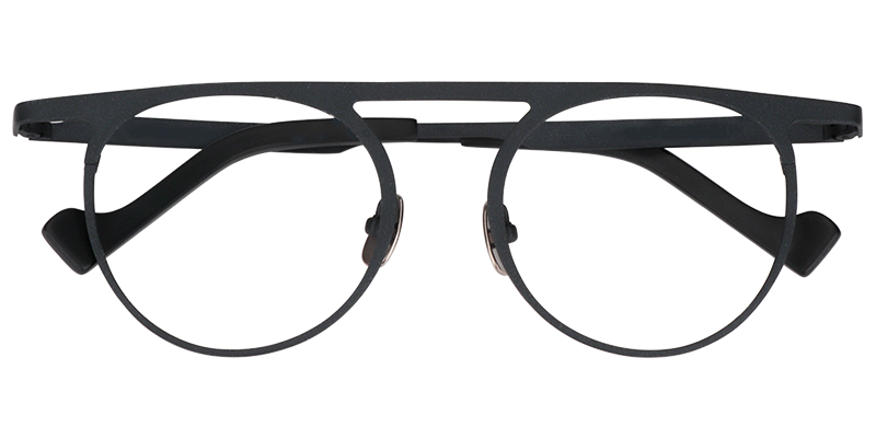 Round Dark Blue Glasses | Zeelool Eyeglasses1