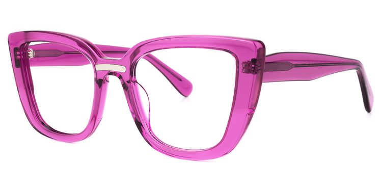 Peggy Cateye Purple Glasses