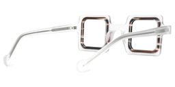 Kemp Square Multicolor Glasses3