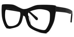 Bernita Geometric Black Glasses1