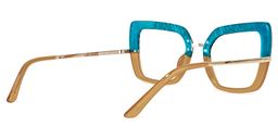 Natalin Square Brown Glasses3