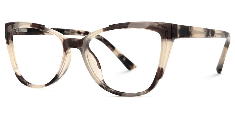 Rowe Cateye Light-Tortoise Glasses