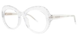 Laury Round Clear Glasses1