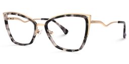 LaRoshia Cateye Tortoise Glasses1