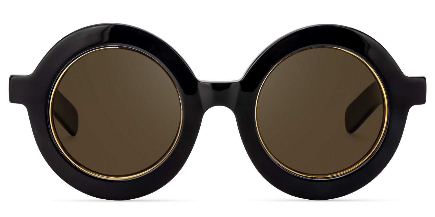 Round Black Glasses | Zeelool Glasses9