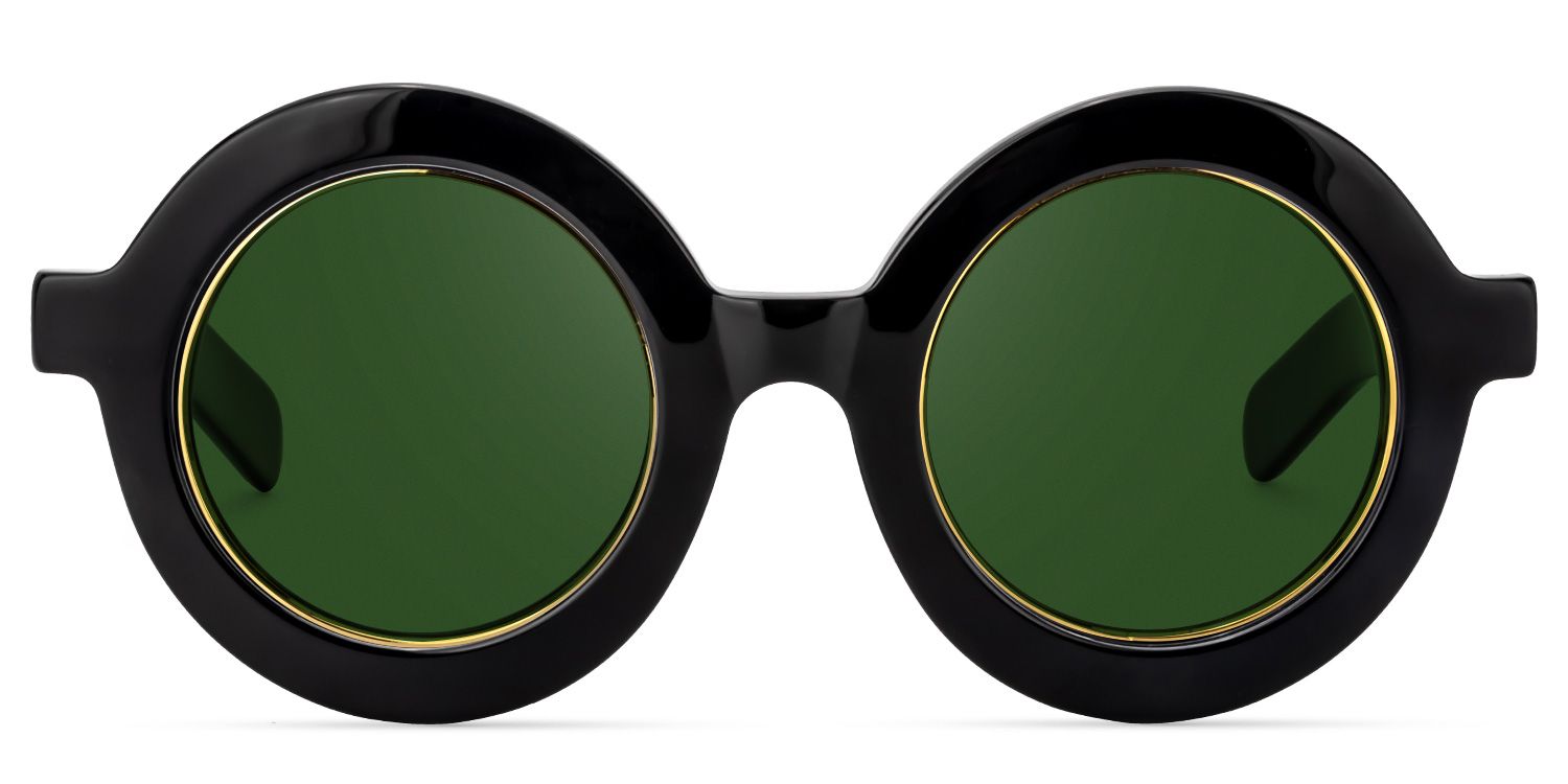Round Black Glasses | Zeelool Glasses5