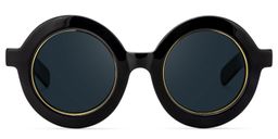 Calhoun Round Black Glasses12